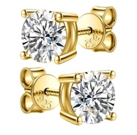 Image 3 of Diamond Stud Earrings