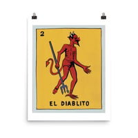 Image 1 of LOTERÍA EL DIABLITO POSTER