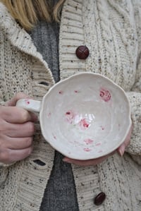 Image 4 of Rose bud large wobbly tea cup