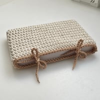 Image 1 of Pochette de livre - Blanc cassé 