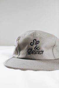Sip and Destroy 5-Panel Camp Hat