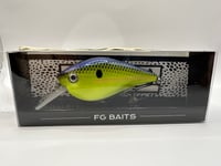 Image 2 of Chartreuse/Black Crank Bait