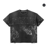 DISTRESS ANGEL RINESTONE TEE