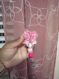 Image 2 of Beaded Badge Reel