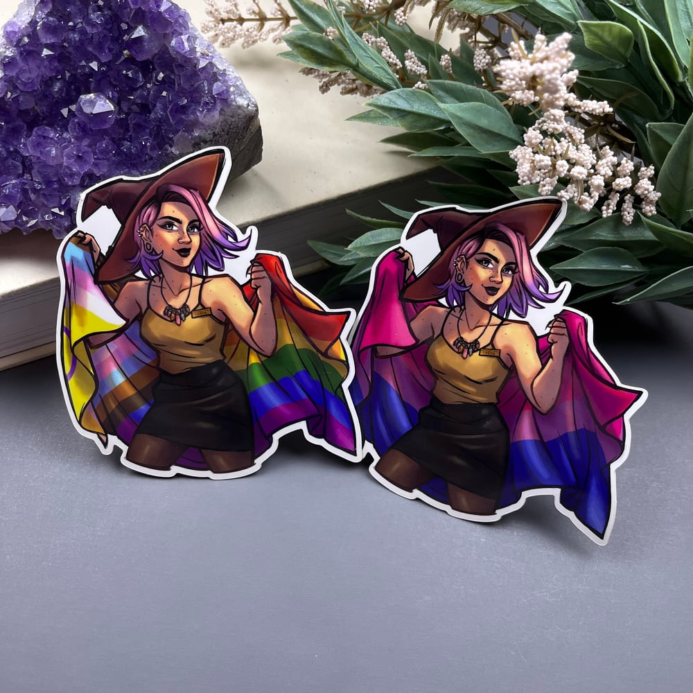 Witchy Pride Flag Sticker