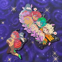 Image 2 of BN Kirishima & KiriBakuDeku Butterfly Moth Pins