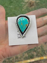Image 1 of Turquoise Money Clip