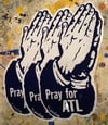 Jumbo Pray for ATL stickers