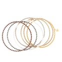 Semainier de bracelets Torsadés