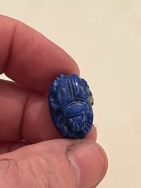 Image 2 of Lapis Lazuli Scarab beetle