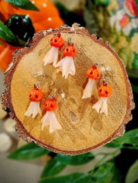 Image 6 of Kolczyki dynio-duszki 🎃👻