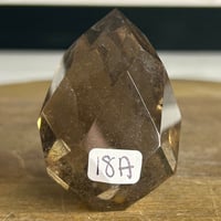 Image 1 of Smoky Quartz Faceted Flame (18A)