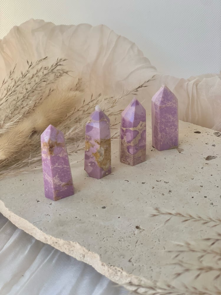 Image of Mini Phosphosiderite Towers *Intuitively Selected*