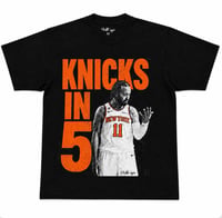 Image 4 of VILLI’AGE “KNICKS IN 5 “ TEE SIZE: