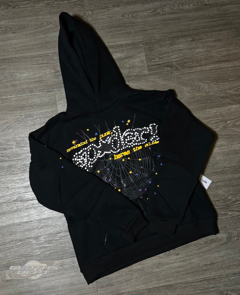 Image of Spider Black Hoodiee