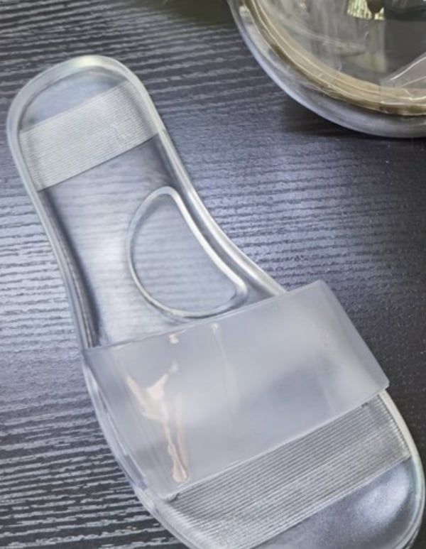 Image of Casual See-Through Sandals