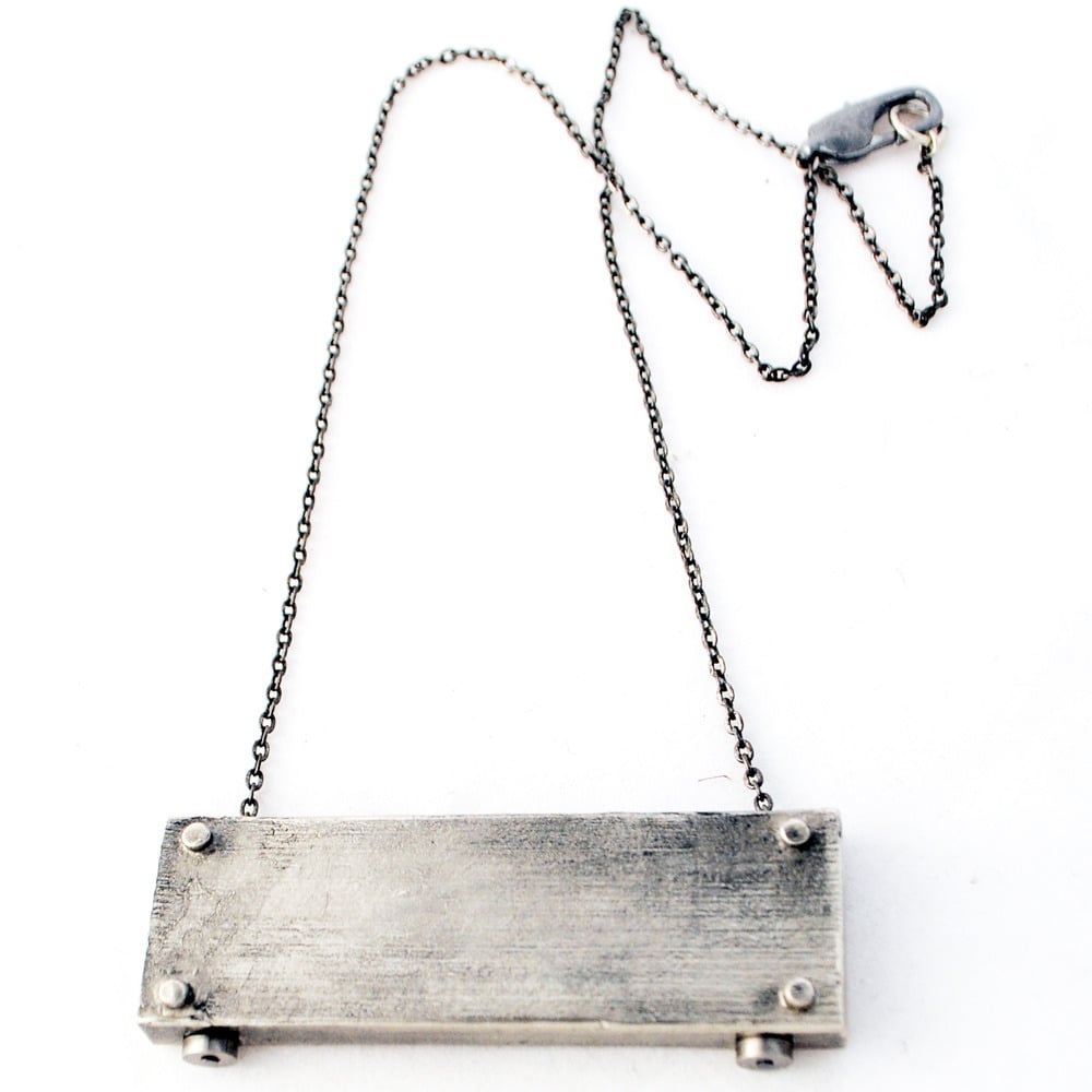 Image of medium horizontal necklace - SHORT