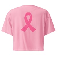 Image 2 of 2GWU Beyond Logo / B.C.A Pink Women’s Crop Top