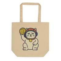 Image 3 of Maneki-Neko Polo Kitty Eco Tote Bag
