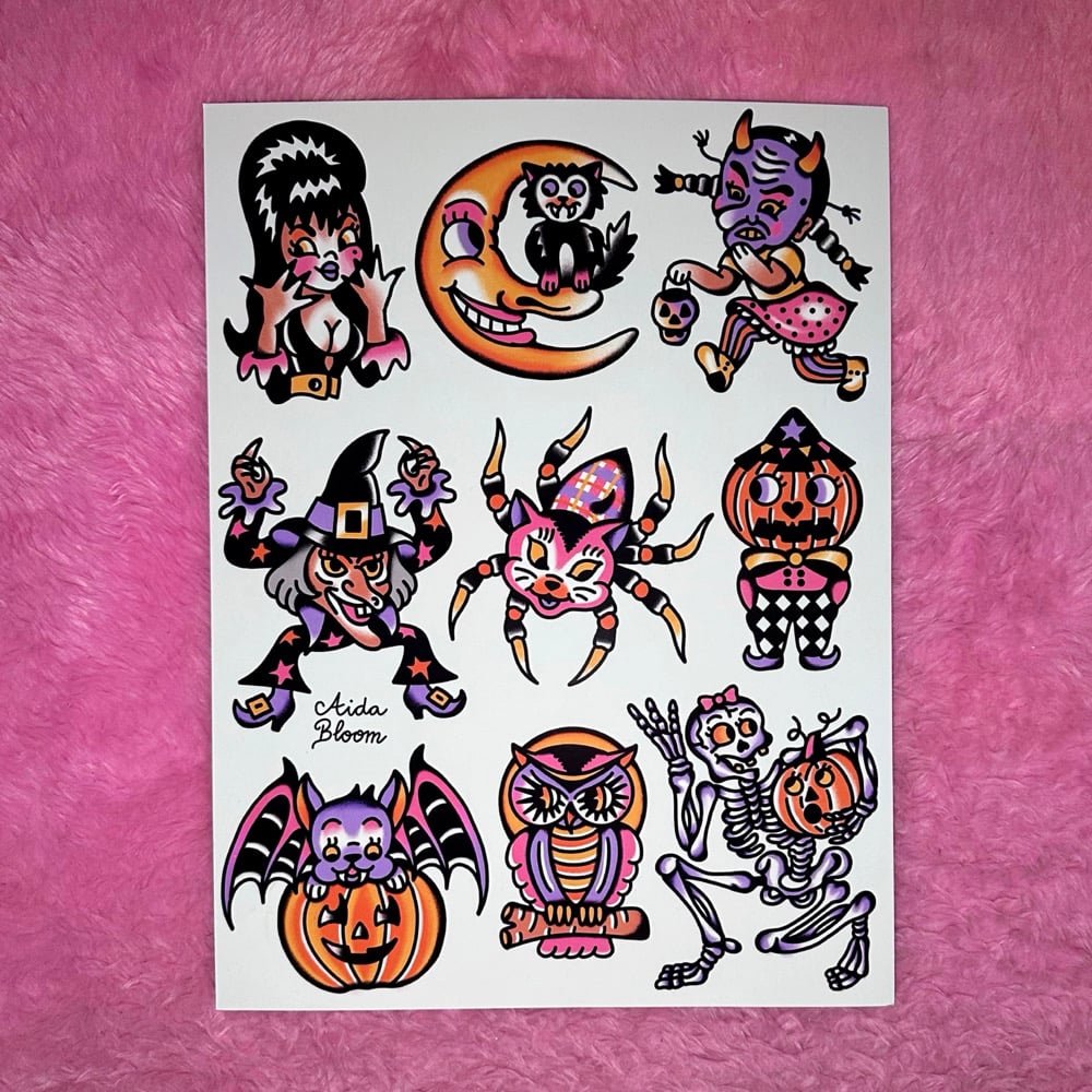 Image of HALLOWEEN print