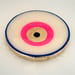 Image of Evil Eye White/Hot Pink/Blue Edge 20cm