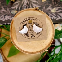 Image 1 of Kolczyki wkrętki - pierożki 
