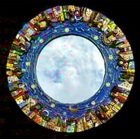 Image 1 of 2 Specchiere da collezione  “Notturno cittadino circolare “