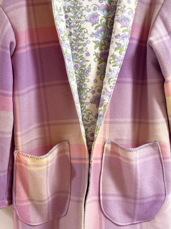Image of Lavender Adult Coat size Medium