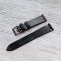 19mm Horween Shell Cordovan Strap - Black