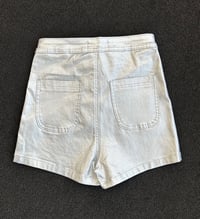 Image 2 of Silver Stretch  Shorts  