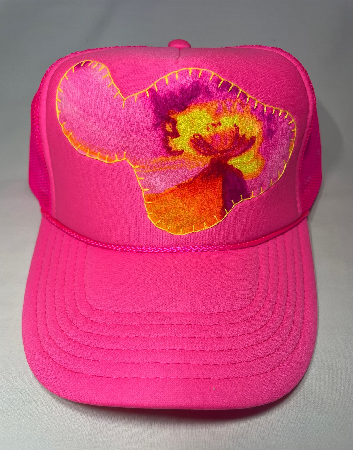 Image of Maui fabric trucker #VM8