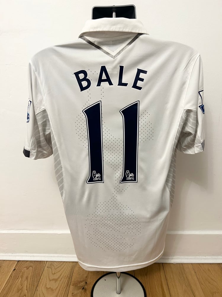Image of Tottenham Hotspur “BALE 11” 2012/13 Home Shirt + PL patches  (M)