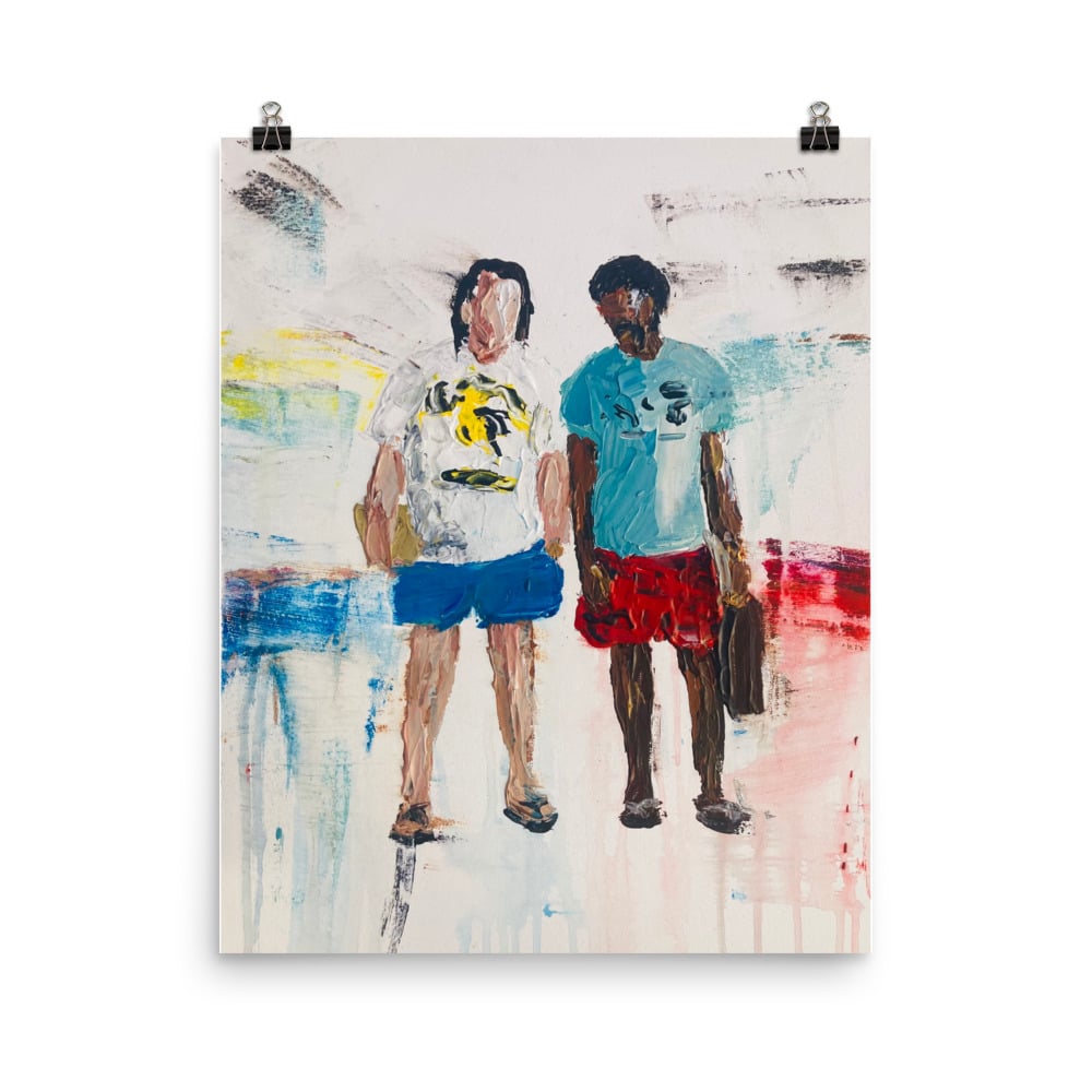 Image of Jules and Vincent 16” x 20” print