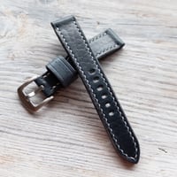 Image 2 of Horween Chromexcel Bison - Navy Blue