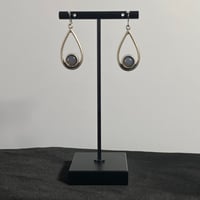 Image 2 of CHAVA STONE EARRINGS 
