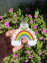 Image 2 of Kero rainbow sticker