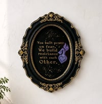 Image 1 of Power with each Other with golden glitter details