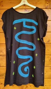 Image 10 of "Happy Blue" Twin Tunic, Size L/XL