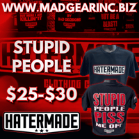 Image 1 of ((( BACK IN STOCK ))) "Stupid People"