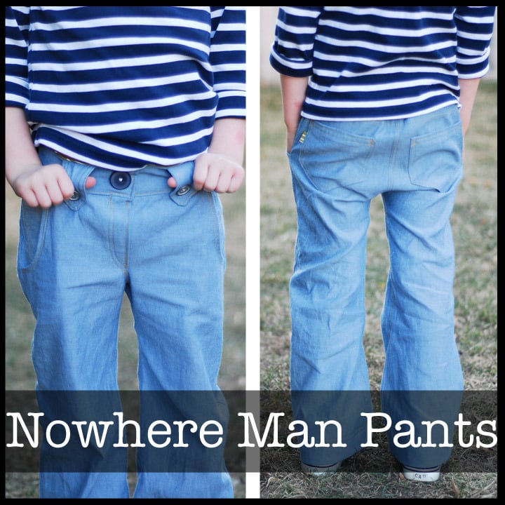 Nowhere Man Pants 12m-10years | ShwinDesigns