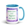 Rainbow Cottage Garden Mug - Blue