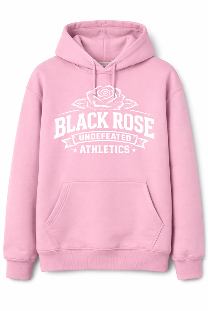 Image of Black rose athletics hoodie (basic logo)