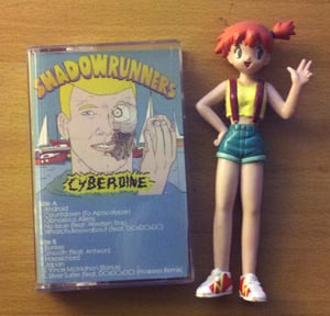 Image of Shadowrunners "Cyberdine" cassette. 