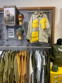 Image 5 of Slanted Pocket Hooded Safari Jacket