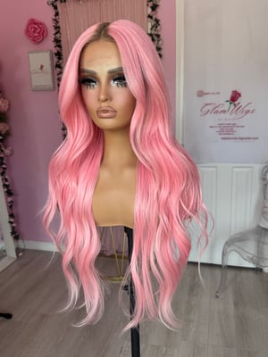 Image of pink waves luxury (ready to ship)