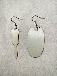 Image 2 of Paint Artist Style Earrings