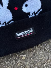 Image 2 of Supreme FW17 Playboy Jacquard Beanie 