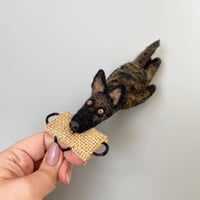 Felted Dutch Shepherd