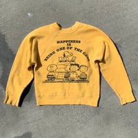 Image 2 of 60s Peanuts Mayo Spruce Crewneck Sz XS