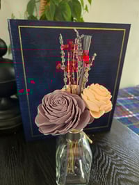 Image 5 of Lavender Latte and Cream Floral Reed Diffuser 